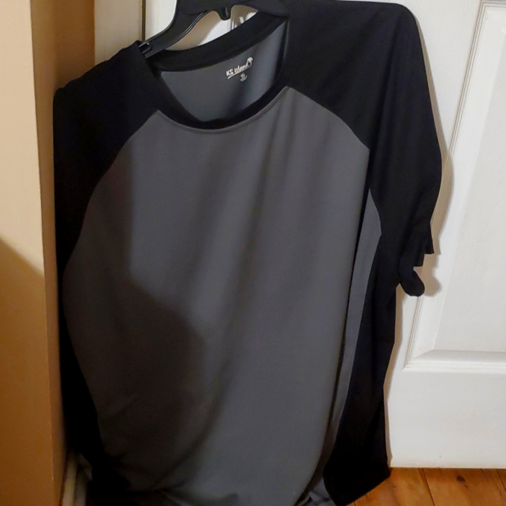 KS Island 4XL Men's Grey Shirt